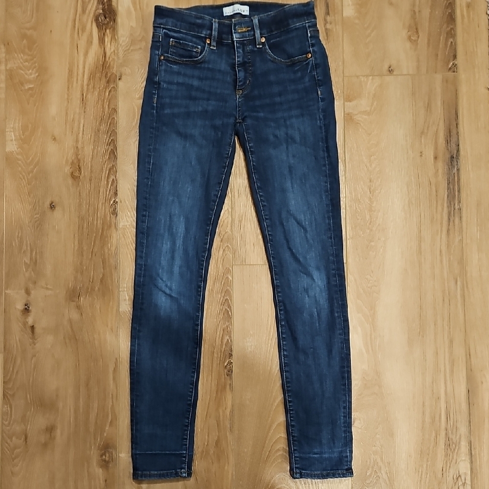 Loft Women's Blue Skinny Jeans